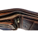 KOŽENÁ PENĚŽENKA PRAGATI DARK BROWN