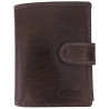 KOŽENÁ PENĚŽENKA PRAGATI DARK BROWN L