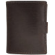 KOŽENÁ PENĚŽENKA PRAGATI DARK BROWN L