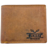 KOŽENÁ PENĚŽENKA HUNTERS PREMIUM TAN