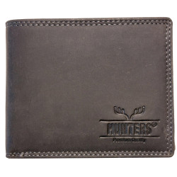KOŽENÁ PENĚŽENKA HUNTERS PREMIUM BLACK