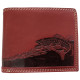 Kožená peněženka PSTRUH RED