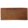 KOŽENÁ PENĚŽENKA CROCO HNĚDÁ