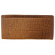 KOŽENÁ PENĚŽENKA CROCO HNĚDÁ