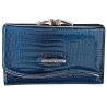 DÁMSKÁ KOŽENÁ PENĚŽENKA VLNA BLUE