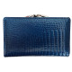 DÁMSKÁ KOŽENÁ PENĚŽENKA VLNA BLUE