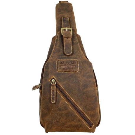HUNTERS BROWN batoh přes rameno