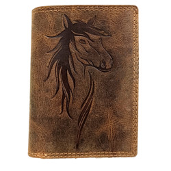 Kožená peněženka kůň