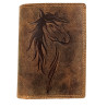 Kožená peněženka kůň