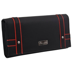 KOŽENÁ DÁMSKÁ PENĚŽENKA ČERNÁ