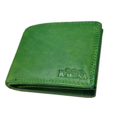 KOŽENÁ PENĚŽENKA MINI KABANA GREEN