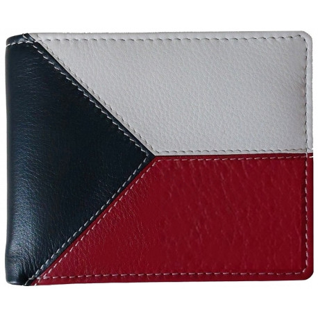 KOŽENÁ PENĚŽENKA ČESKÁ VLAJKA