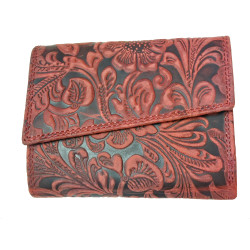 KOŽENÁ DÁMSKÁ PENĚŽENKA ROBERTO RED