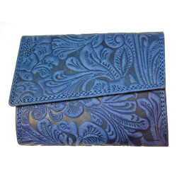 KOŽENÁ DÁMSKÁ PENĚŽENKA ROBERTO BLUE