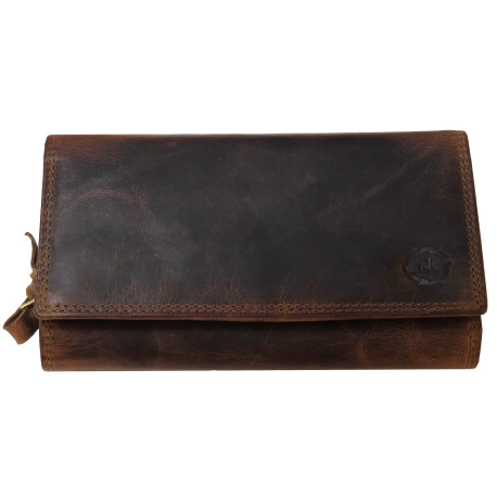 DÁMSKÁ KOŽENÁ PENĚŽENKA TAN