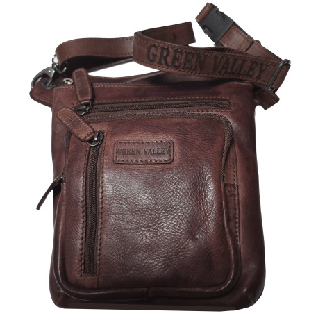 KOŽENÁ KAPSA NA STEHNO GREEN VALLEY DARK