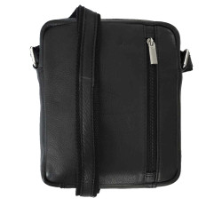 KOŽENÁ TAŠKA PŘES RAMENO BLACK