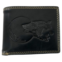 Pánská kožená peněženka NOC VLKA