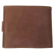 Kožená hnědá peněženka PRAGATI