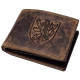 Kožená peněženka ČESKÝ LEV ŠTÍT HNĚDÝ