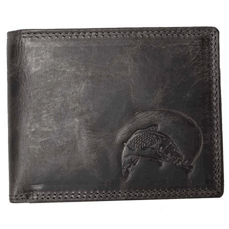 Kožená peněženka KAPŘÍK BLACK