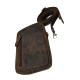 Kožená kapsa na opasek - crossbody