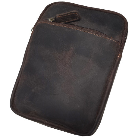 Kožená kapsa na opasek - crossbody II.