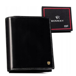 Velká kožená peněženka - náprsní taška  Rovicky