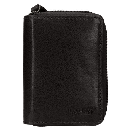 Kožené pouzdro na kreditní karty-vizitky BLACK