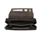 Dámská kožená peněženka UNISEX TRIFOLD BROWN