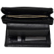 Kožená peněženka UNISEX TRIFOLD BLACK