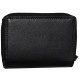 Kožená peněženka UNISEX TRIFOLD BLACK