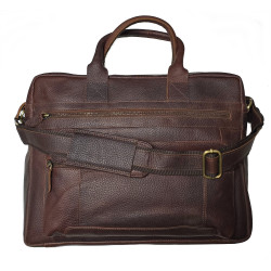 Kožená pracovní a notebooková taška GURU LEATHER