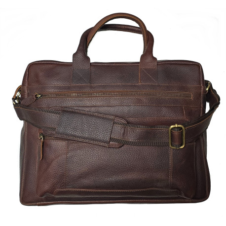 Kožená pracovní a notebooková taška GURU LEATHER
