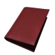 Kožené dokladové pouzdro LP červené