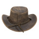 Australský kožený klobouk PATHFINDER CLASSIC - Rugged Earth