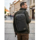 Velký kožený batoh HUNTERS BLACK