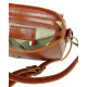 Italská kožená kabelka přes rameno VERONA brown