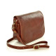 Italská kožená kabelka přes rameno ALABAMA CLASSICO tan