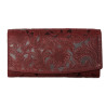 Kožená peněženka ROMANCE red