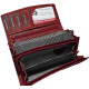 Kožená peněženka ROMANCE red
