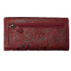 Kožená peněženka ROMANCE red