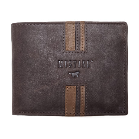 Kožená peněženka MUSTANG COGNAC