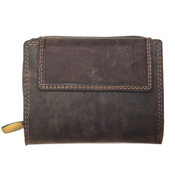 Dámská kožená peněženka UNISEX TRIFOLD BROWN