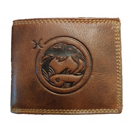 Ryby - Kožená peněženka znamení zvěrokruhu