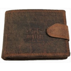 Hunters kožená peněženka bear