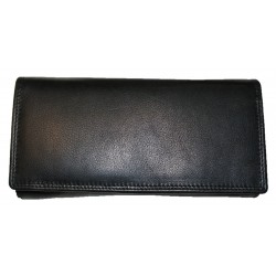 Kožená černá peněženka