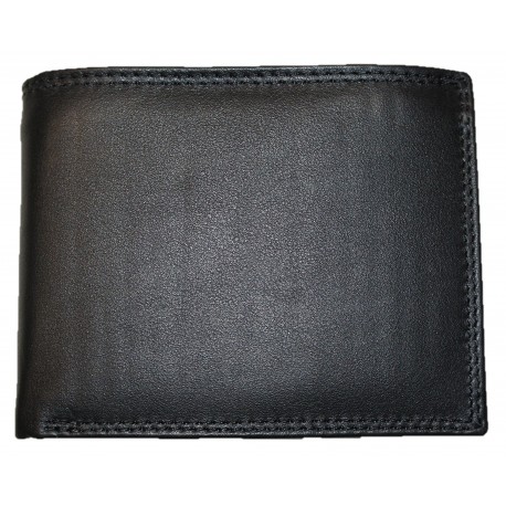 Kožená peněženka černá