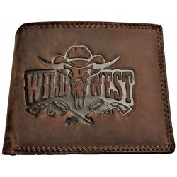 Kožená peněženka Wild West
