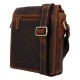 Praktická pánská kožená crossbody